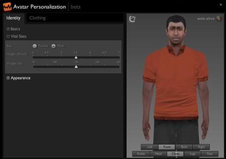 Lenovo eLounge (screen capture of author's avatar)